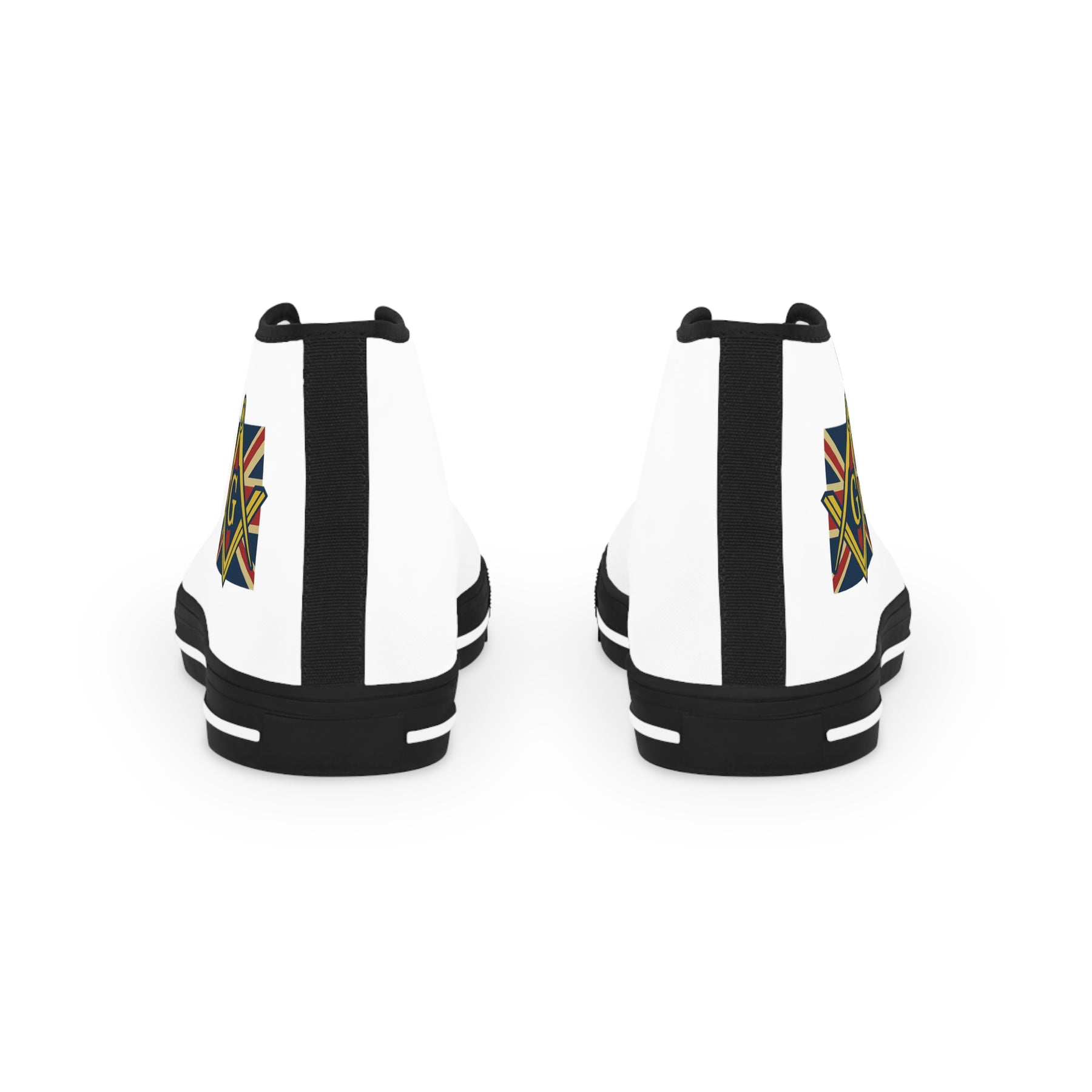 Master Mason Craft Sneaker - High Top Black & White S&C G - Bricks Masons