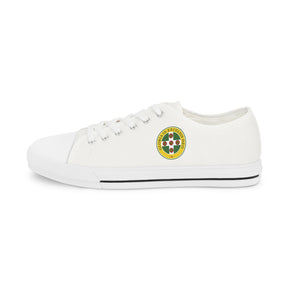 Royal Order of Scotland Sneaker - Low Top Sneaker Black & White Sole - Bricks Masons