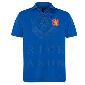 Order of the Amaranth Polo Shirt - Various Colors - Bricks Masons