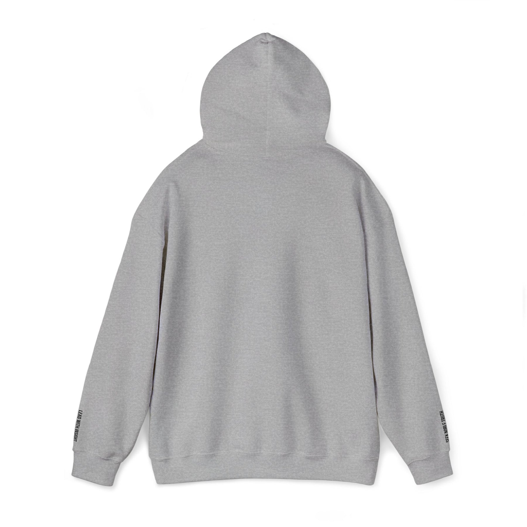 Master Mason Blue Lodge Hoodie - Wisdom Front & Sleeves Embroidery - Bricks Masons
