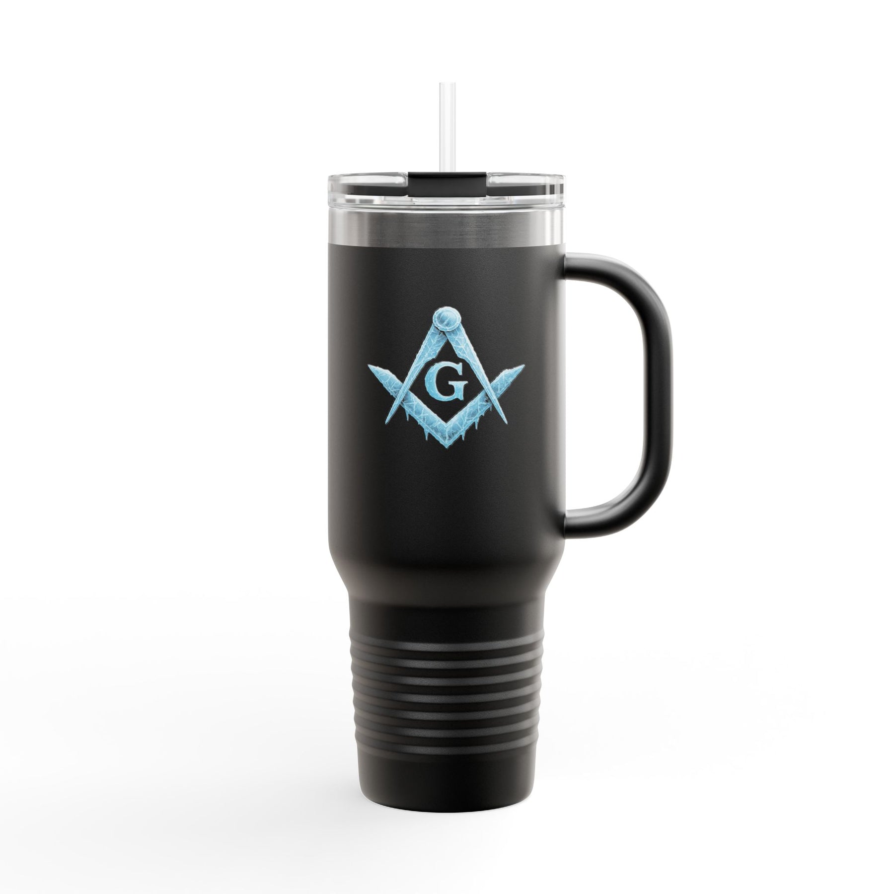 Master Mason Blue Lodge Ringneck Tumbler - Frosty Square & Compass G Design