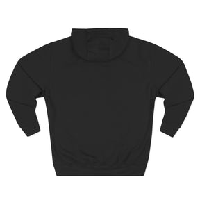 Red Cross of Constantine Hoodie - Three-Panel Fleece Chest Embroidered Motif - Bricks Masons