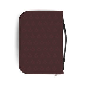 Master Mason Blue Lodge Bible Cover - Customizable Square & Compass G Various Sizes