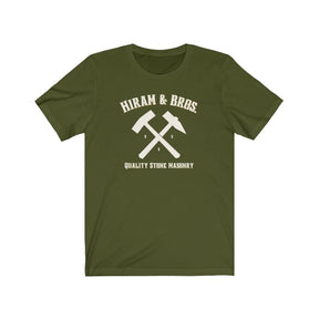 Masonic T-Shirt - Hiram & Bros Various Colors