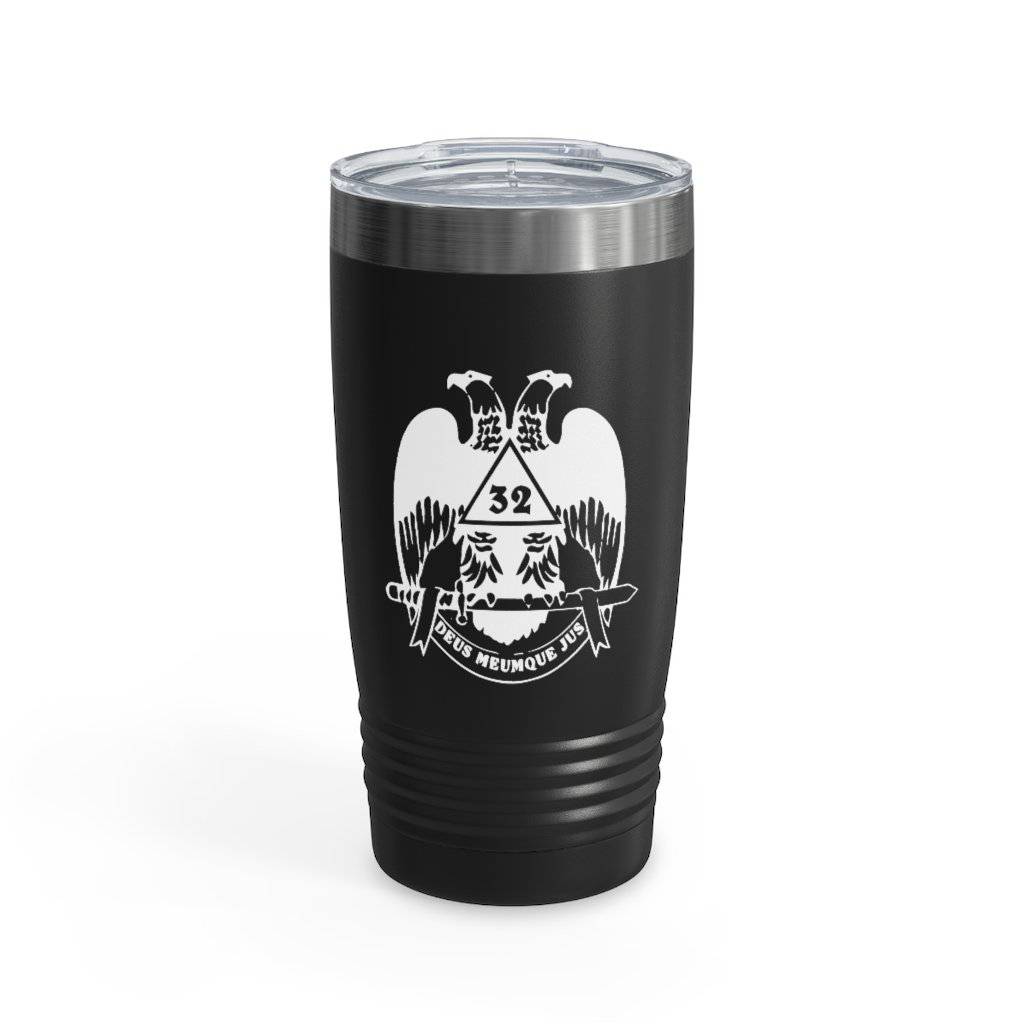 32nd Degree Scottish Rite Ringneck Tumbler - Wings Down Various Colors