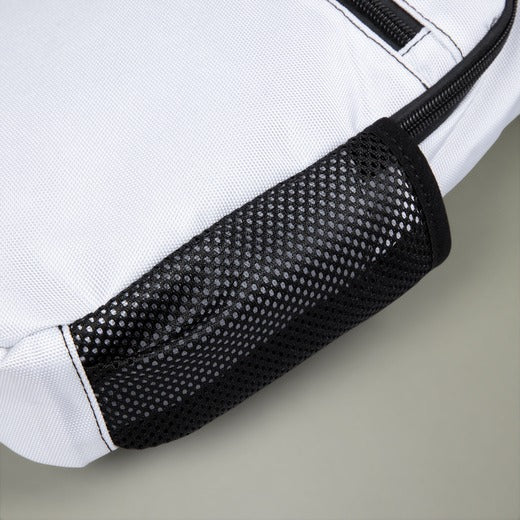 Widows Sons Crossbody Bag - White Skull & Bones Nylon With Multiple Pockets - Bricks Masons