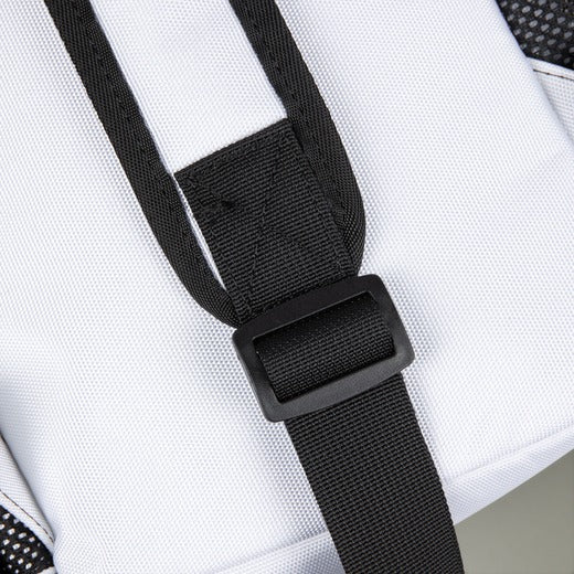 Widows Sons Crossbody Bag - White Skull & Bones Nylon With Multiple Pockets - Bricks Masons