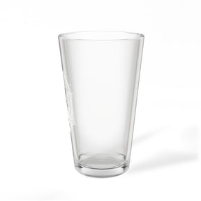 Vaso de pinta de la Logia Azul de Maestro Masón - Pilares de piso a cuadros, Ojo que todo lo ve y herramientas