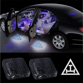 Royal Arch Chapter Car Door Light Projector - Customizable Wireless LED