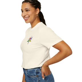 OES T-Shirt - Garment-Dyed Tee OES Star Various Colors - Bricks Masons