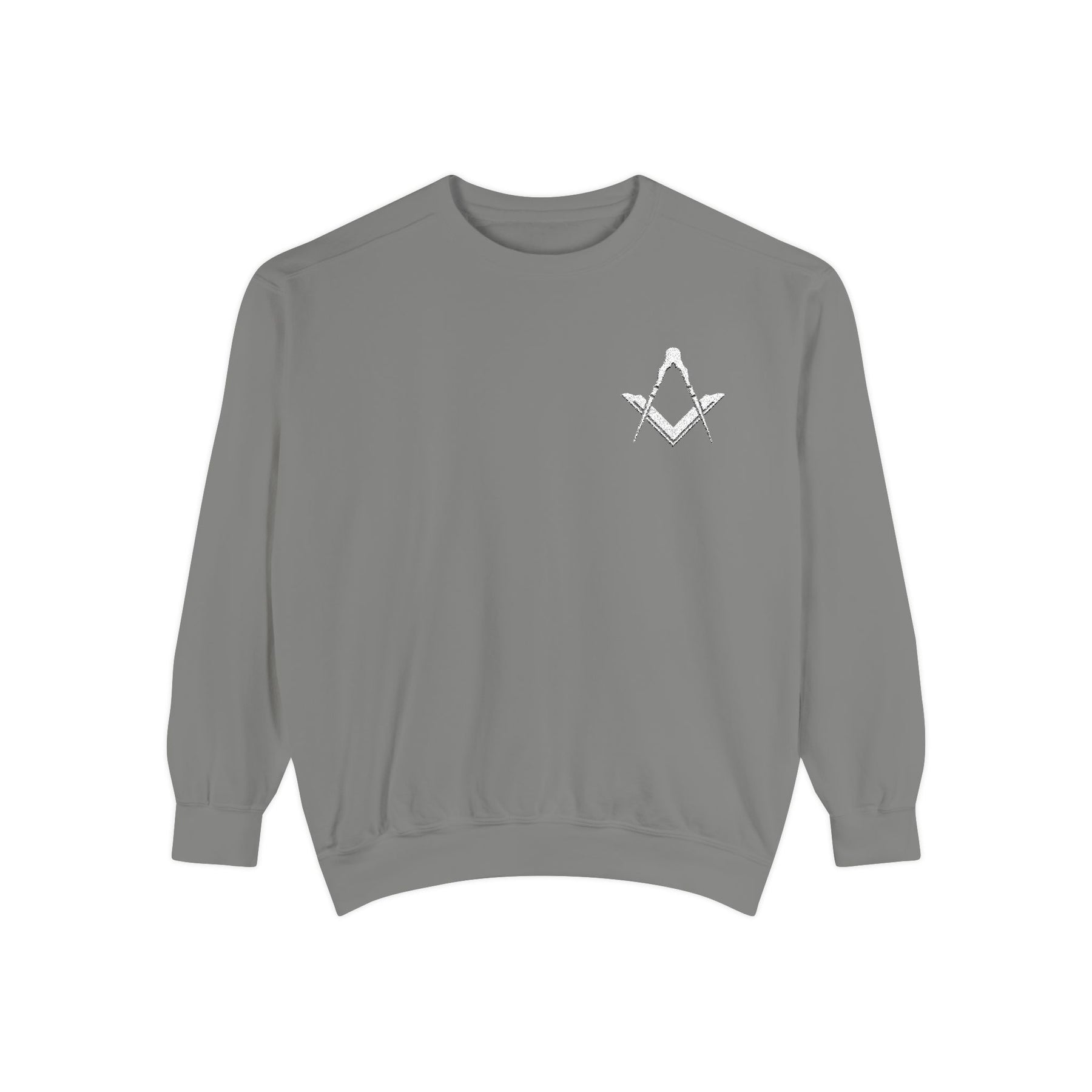 Master Mason Blue Lodge Sweatshirt - Embroidered Square & Compass - Bricks Masons