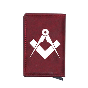 Master Mason Blue Lodge Wallet - Various Colors - Bricks Masons