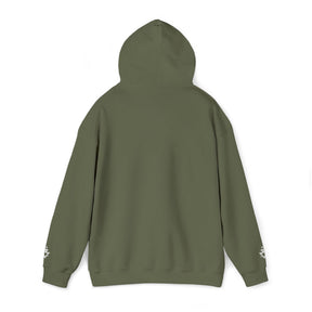 Allied Masonic Degrees Hoodie - Soft Cotton Poly Blend Embroidered Front Motif - Bricks Masons