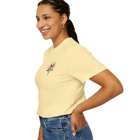 OES T-Shirt - Garment-Dyed Tee OES Star Various Colors - Bricks Masons