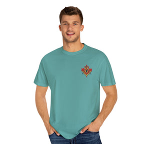 Master Mason Blue Lodge Canada Jurisdiction T-Shirt - Canada Mason Square & Compass G - Bricks Masons
