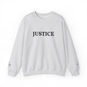 Entered Apprentice Blue Lodge Sweatshirt - Justice Front & Sleeves Embroidery - Bricks Masons