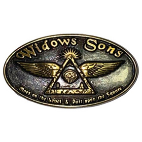 Widows Sons Concho - Eye of Providence & Wings