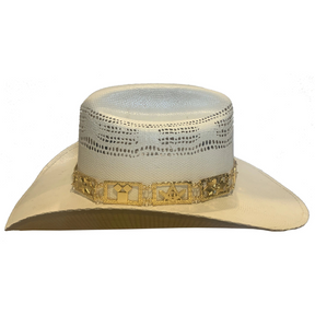 Master Mason Blue Lodge Hatband - Gold Jeweled