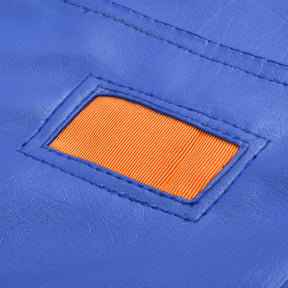 Master Mason Blue Lodge Work Apron - Blue Leather Square and Compass G