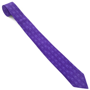 Council Necktie - Purple Silk Council Emblem