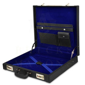 Master Mason Blue Lodge Apron Case - Machine Embroidery Free & Accepted Masons PHA Various Sizes