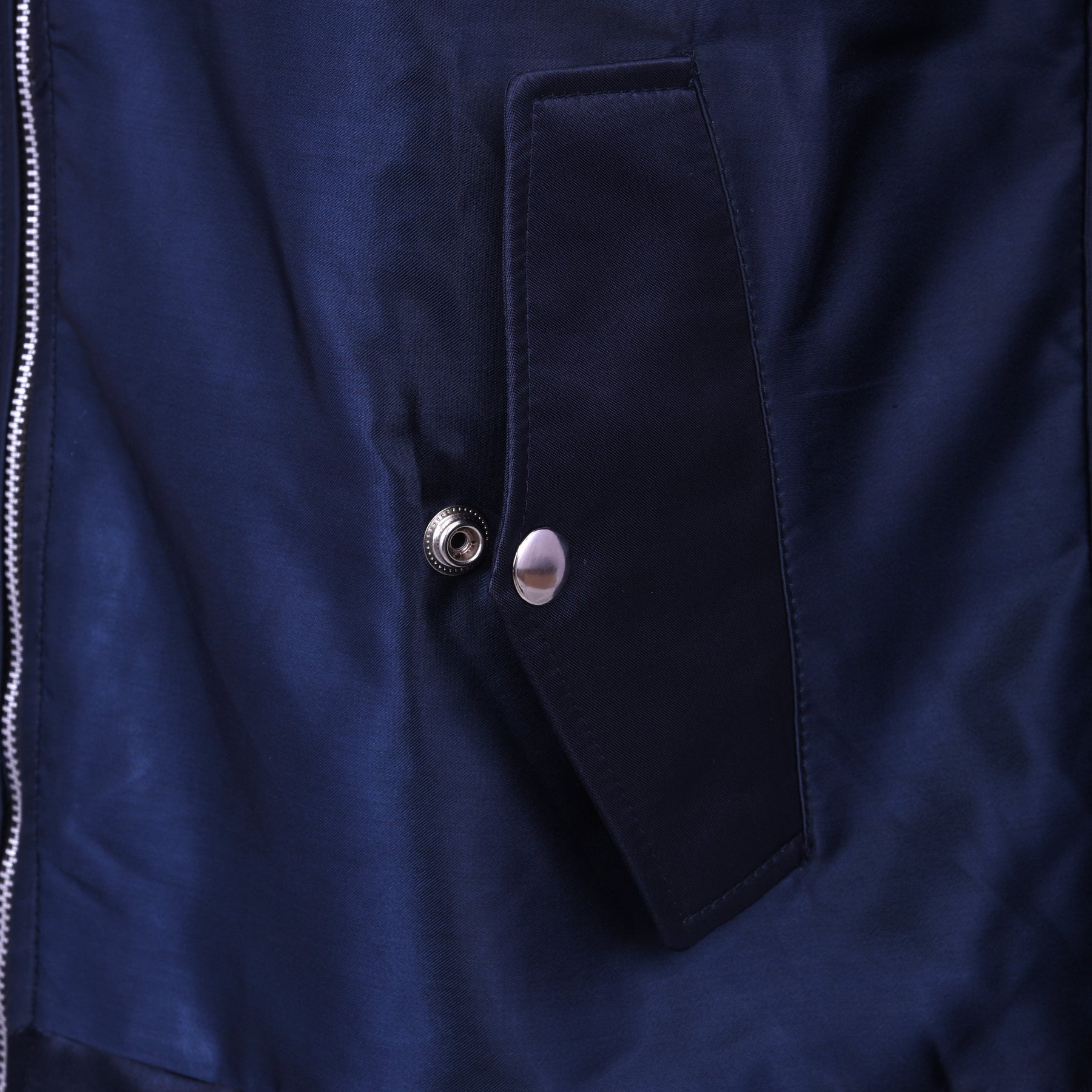 Council Jacket - Nylon Blue Color With Gold Embroidery - Bricks Masons