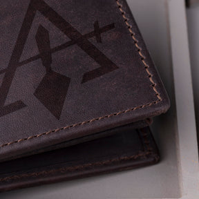 Council Wallet - Handmade Leather - Bricks Masons