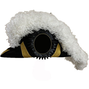 Past Grand Commander Knights Templar Chapeau - All White Plumes