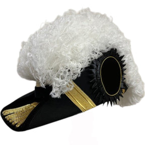Past Grand Commander Knights Templar Chapeau - All White Plumes