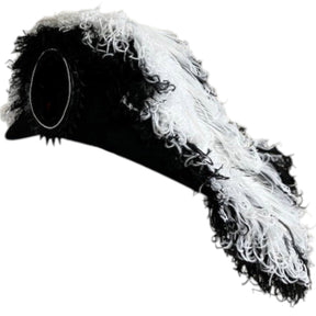 Past Commander Knights Templar Chapeau - Black Underlayer Plumes