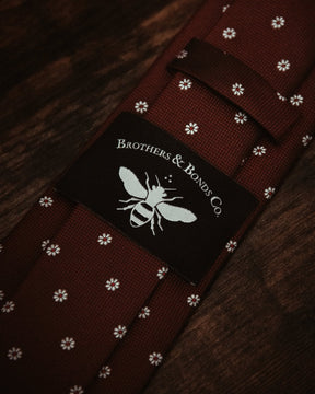 Masonic Necktie - Forget Me Not