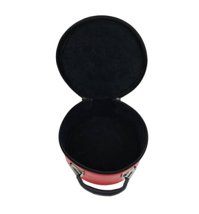 Past Grand High Priest Royal Arch Chapter Crown Cap Case - Red Leather