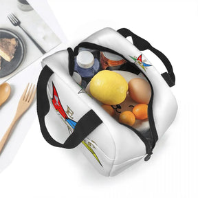 OES Lunch Bag - Thermal Foil Office Tote - Bricks Masons