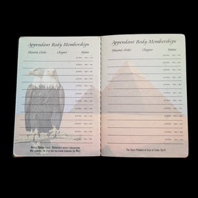Master Mason Blue Lodge Passport - Blue & Gold Square & Compass
