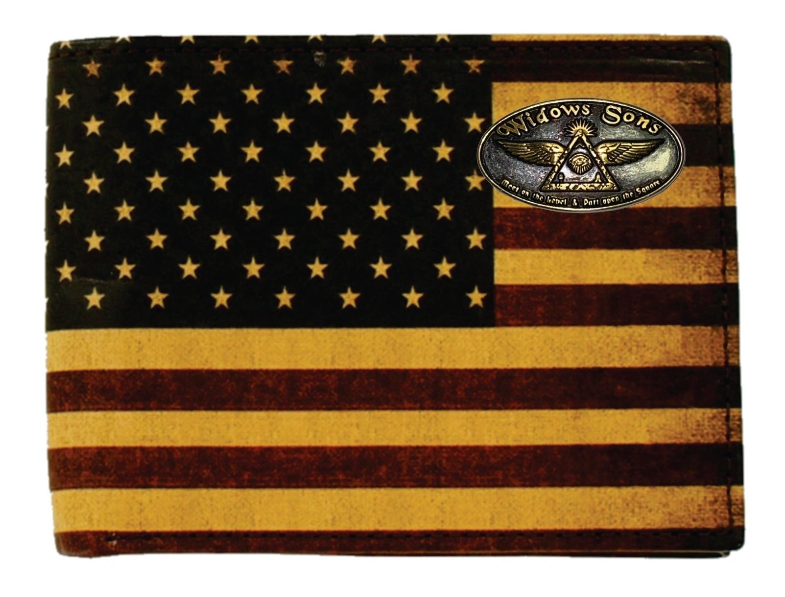 Widows Sons Wallet - Nocona Classic American Flag Bifold