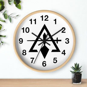 Council Clock - Wooden Frame - Bricks Masons
