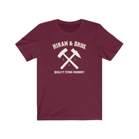 Masonic T-Shirt - Hiram & Bros Various Colors
