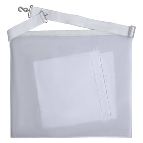 Entered Apprentice Blue Lodge Apron - White - Bricks Masons