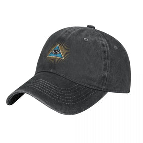 Eye of providence Baseball Cap - One Size & Various Colors