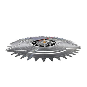 Eye Of Providence Wall Clock  - Black Color With Led Light Option - Bricks Masons
