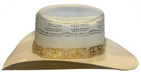Master Mason Blue Lodge Hatband - Gold Jeweled