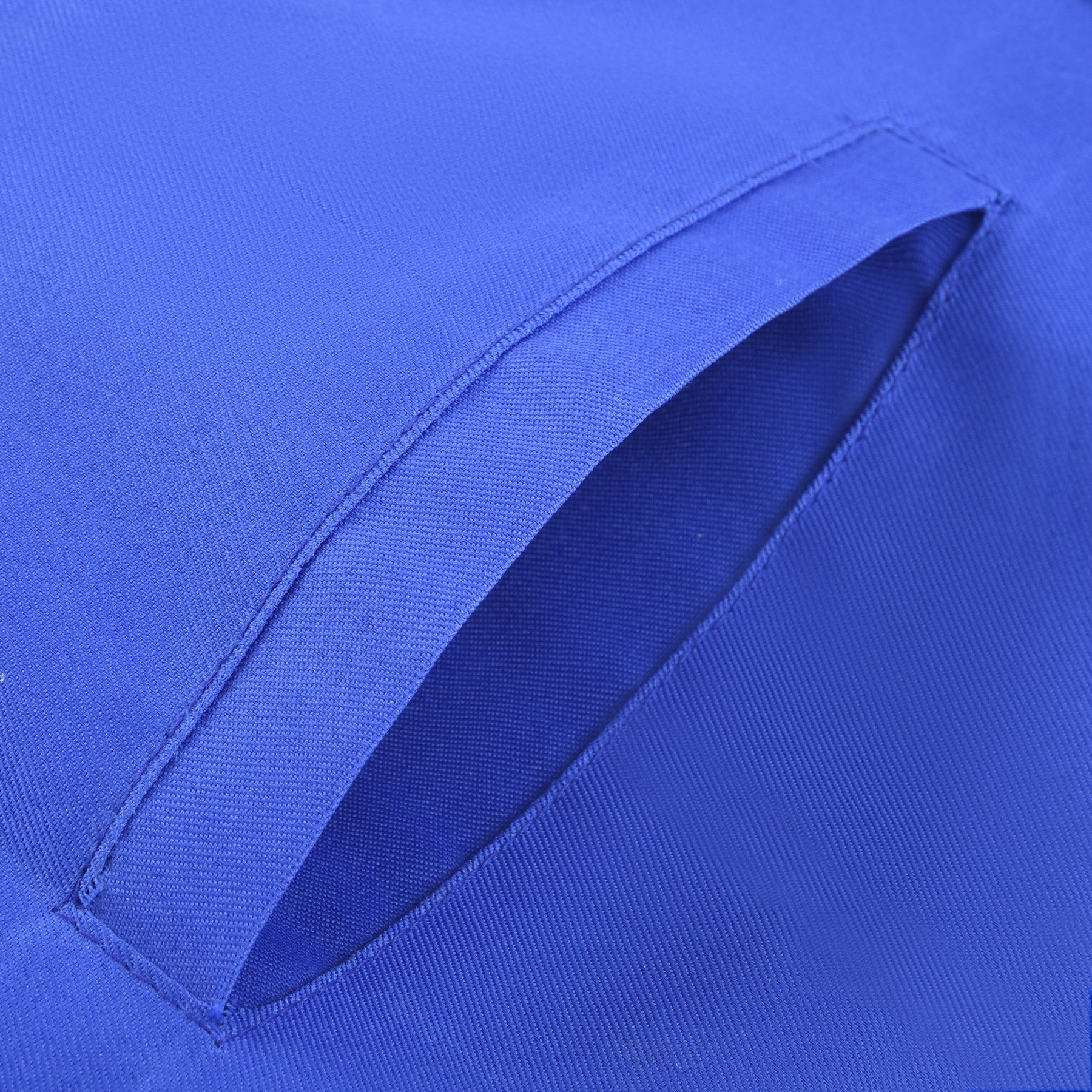 Grand Master Blue Lodge Apron - Royal Blue Velvet With Gold Metal Badge - Bricks Masons