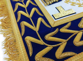 Grand Standard Bearer Craft Apron - Royal Blue - Bricks Masons