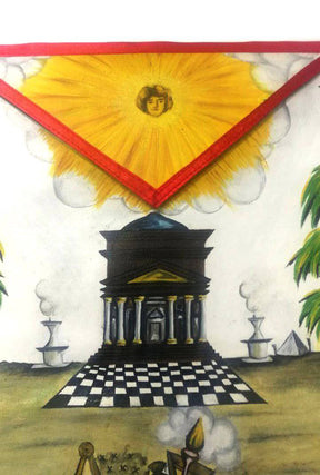 Hand-Painted Apron - Various Sizes - Bricks Masons