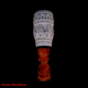 Master Mason Blue Lodge Cigarette Holder - Hand Carved