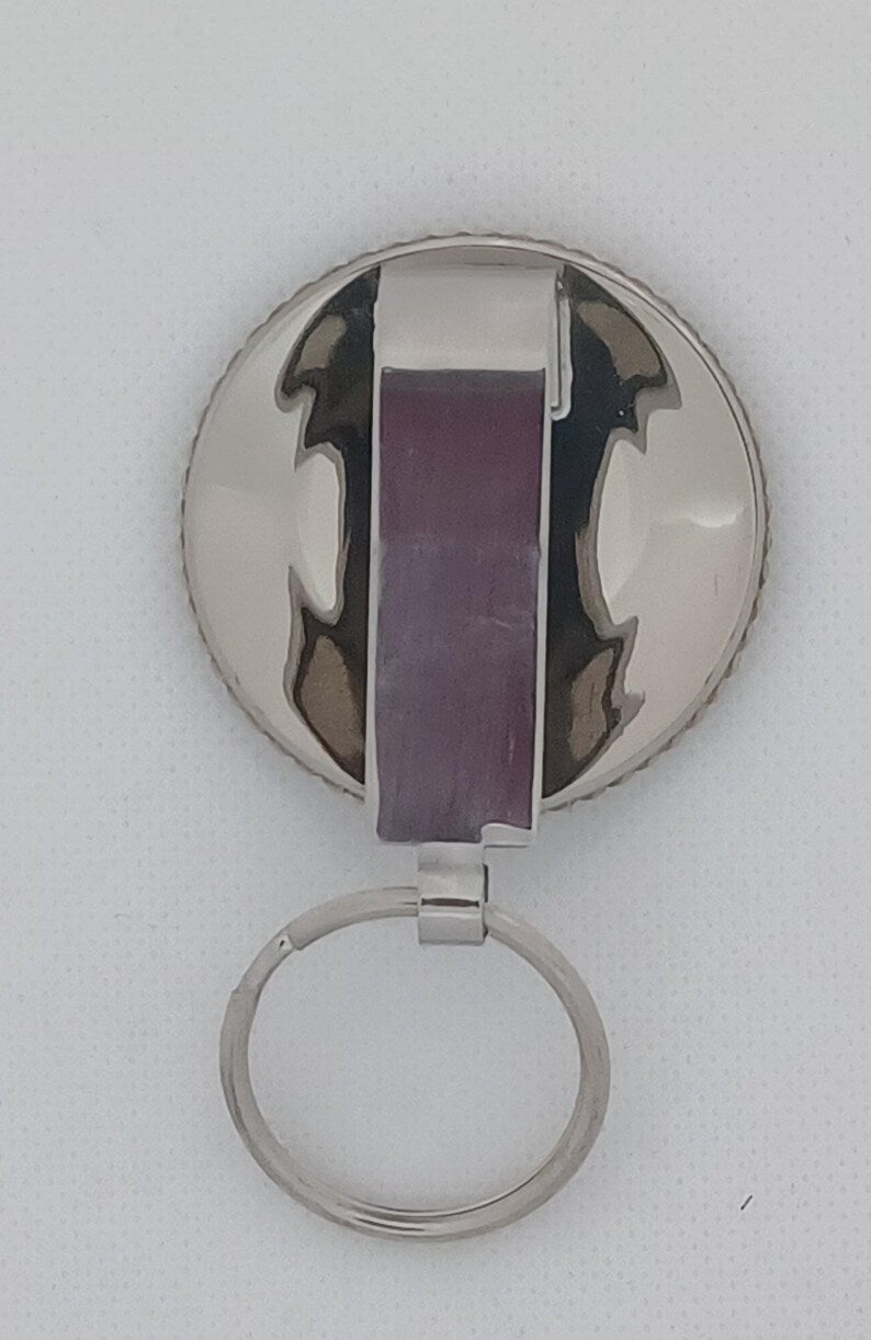 Past Master Blue Lodge Keychain - Handcrafted Silver Texas Mason AF & AM
