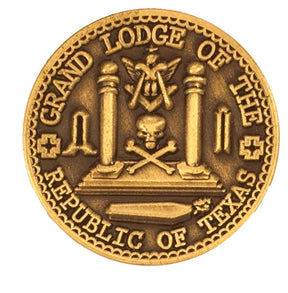 Master Mason Blue Lodge Keychain - Grand Lodge of the Republic of Texas
