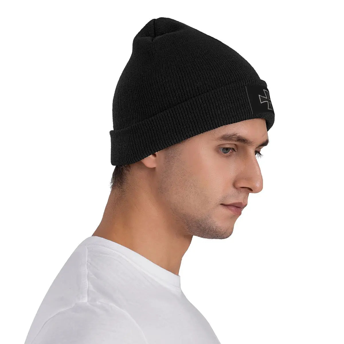 Master Mason Blue Lodge Beanie - Cross Emblem - Bricks Masons