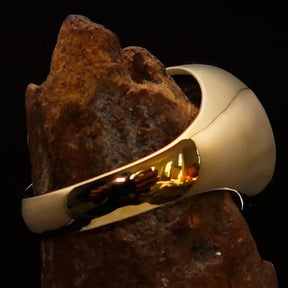 Knights Templar Ring - Gold & Red Sigillum MilItum XPISTI
