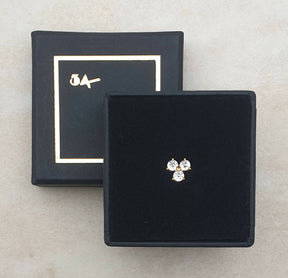 Masonic Lapel Pin - Three Dots White Stones - Bricks Masons